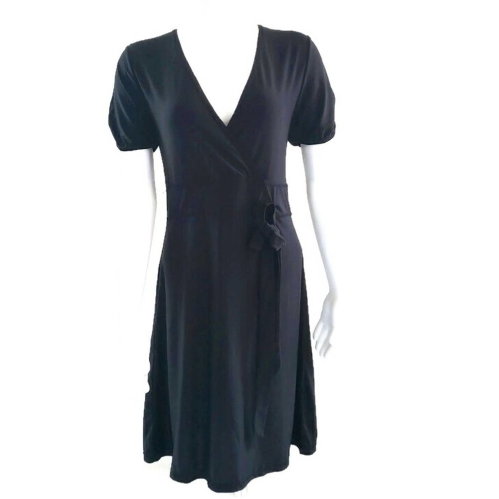 BCBGMaxAzria Women's Fit & Flare Cap Sleeve Dress Medium